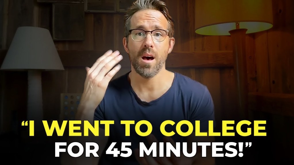 Ryan Reynold’s Speech Will Leave You SPEECHLESS — Best Life&nbsp;Advice