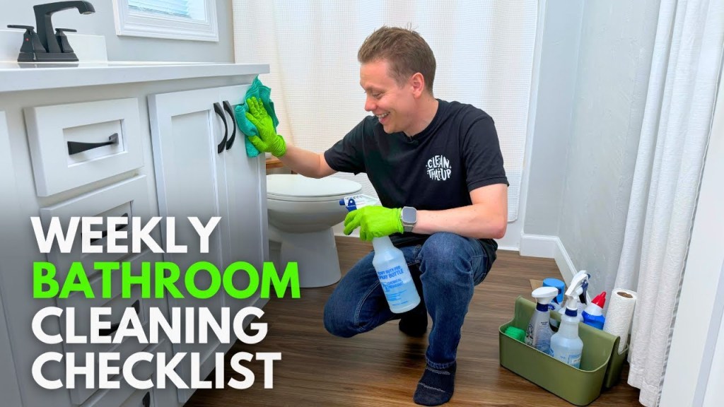 Mastering Bathroom Cleaning: A Weekly Routine That Works