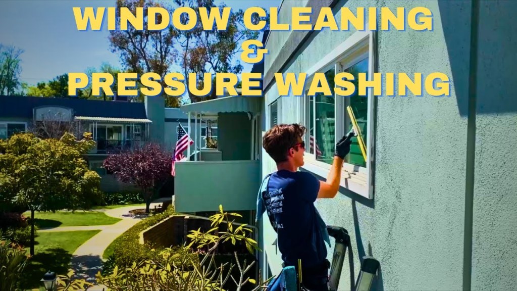 Satisfying Window Cleaning & Pressure Washing—4 Jobs in 1&nbsp;Day!