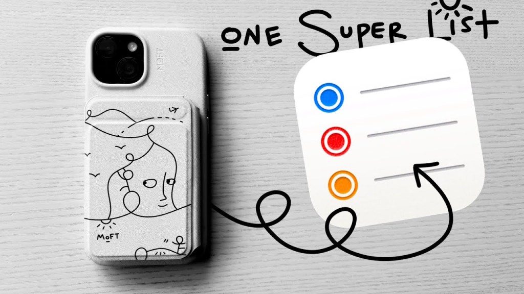 How I Run My Entire Workday with ONE Apple Reminders List