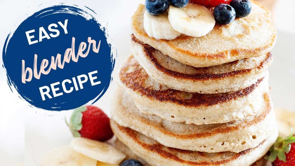 Banana Oatmeal Pancakes | Healthy Pancake Recipe