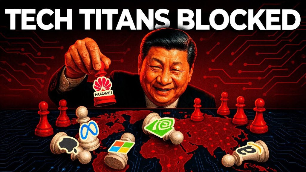 China Just BLOCKED Big Tech: Google, Apple, Amazon in PANIC Mode