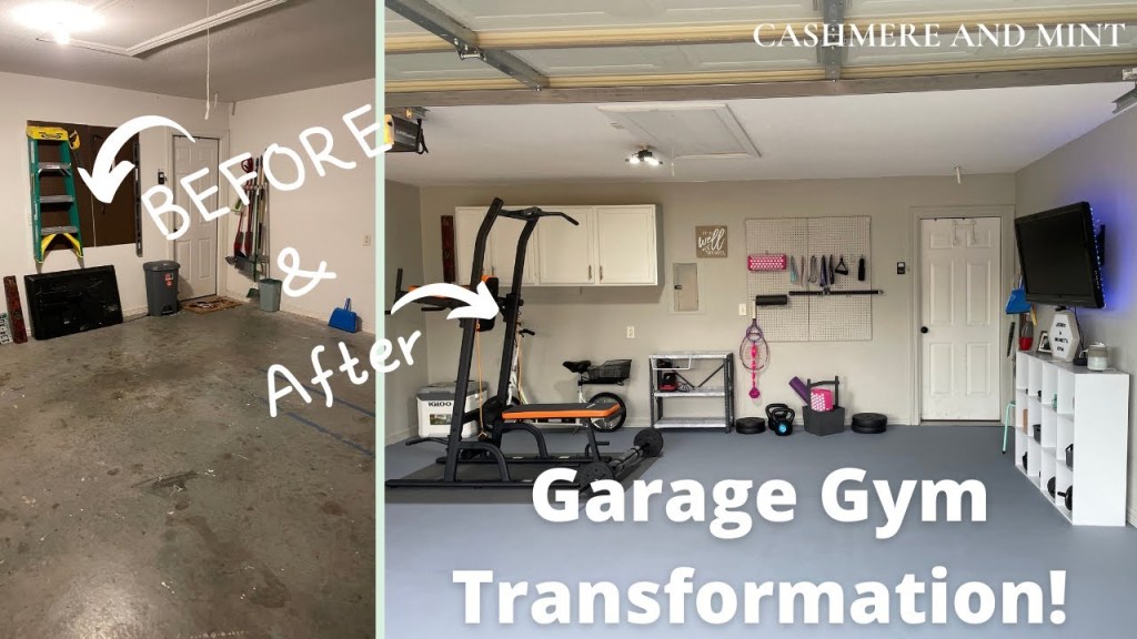 Transforming Our Garage into a Gym!! I $1200 Project: I DIY Home&nbsp;Gym!