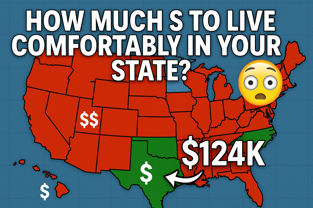 💰 What Salary Does a Single Person Need to Live Comfortably in Every U.S. State in&nbsp;2025?