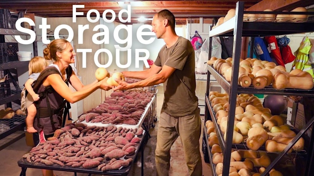 How we store ONE year’s worth of homegrown food!