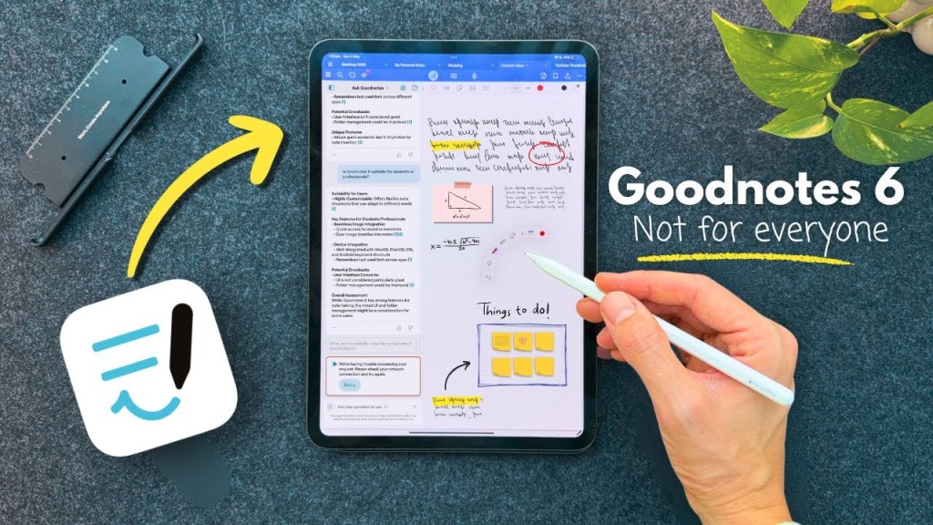 Is GoodNotes 6 the ULTIMATE Note-Taking App for&nbsp;iPad?