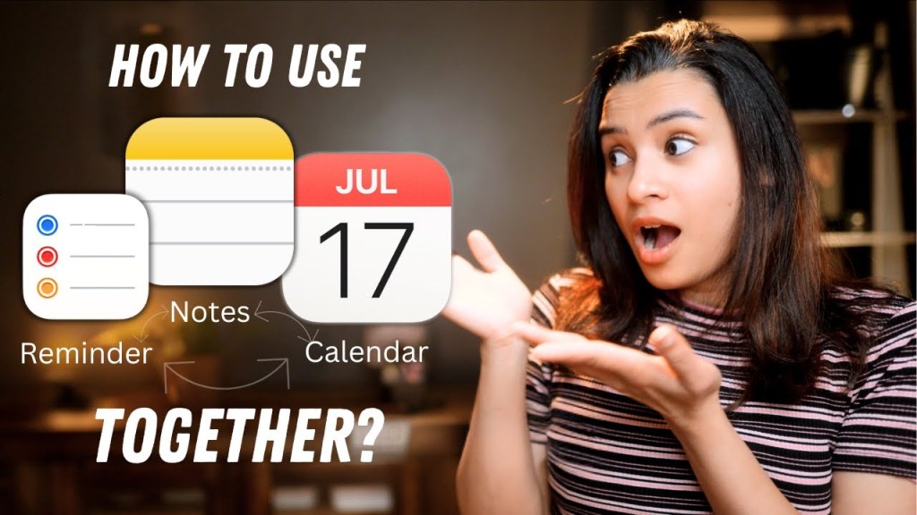 Apple Notes + Reminders + Calendars – The PERFECT PRODUCTIVITY&nbsp;system