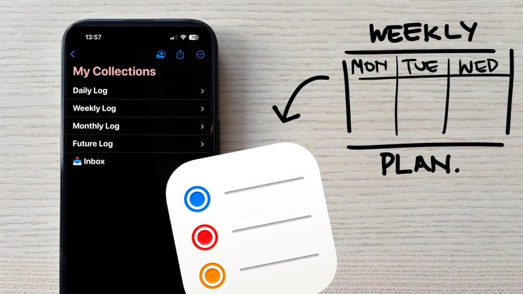 How I Plan My Entire Week with Just ONE Apple Reminders&nbsp;List