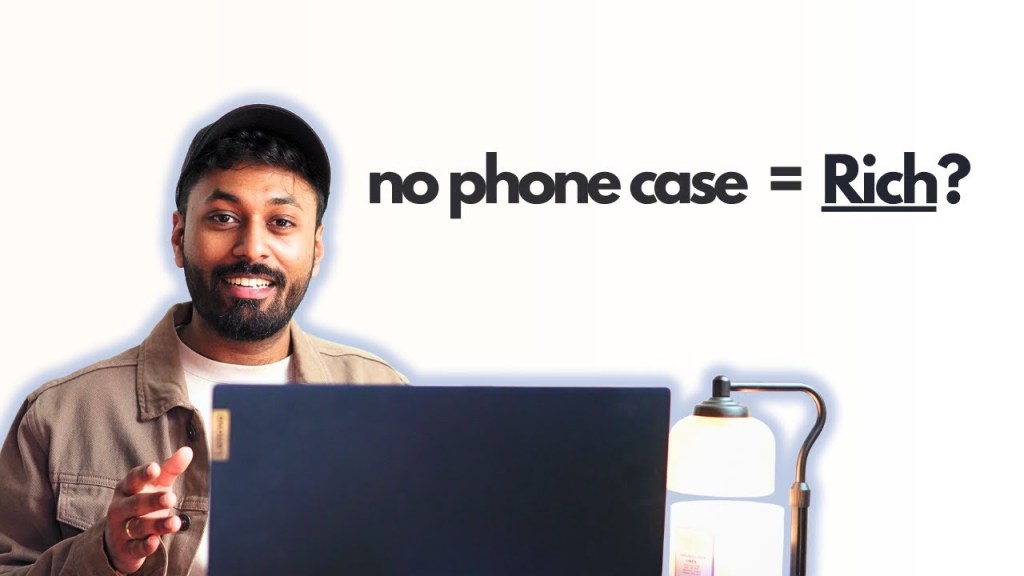 You’re using your phone case for the WRONG REASONS, OR you’re BROKE…!