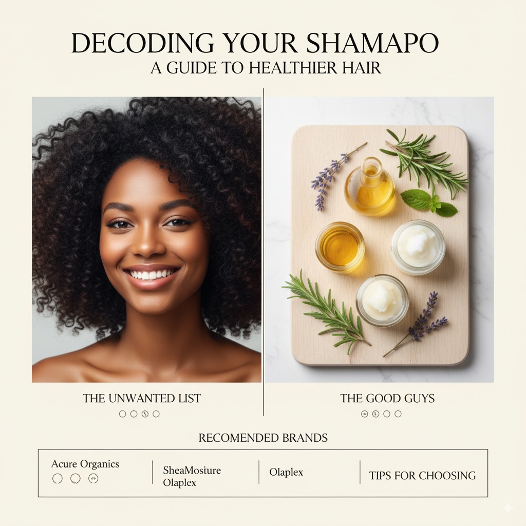 Decoding Your Shampoo: A Guide to Healthier&nbsp;Hair