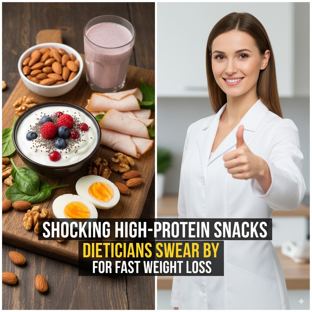 Shocking High-Protein Snacks Dieticians Swear By for Fast Weight&nbsp;Loss