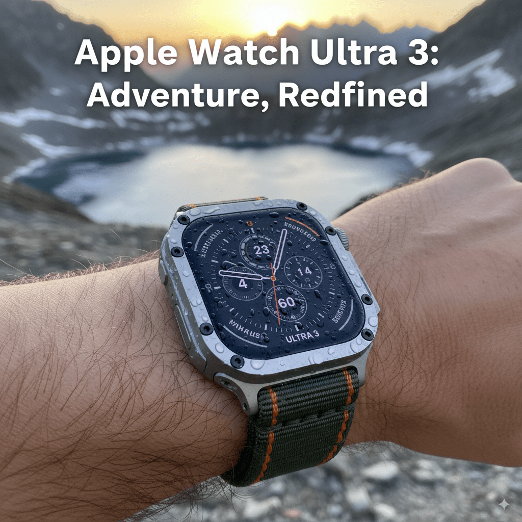 Apple Watch Ultra 3: Adventure,&nbsp;Redefined