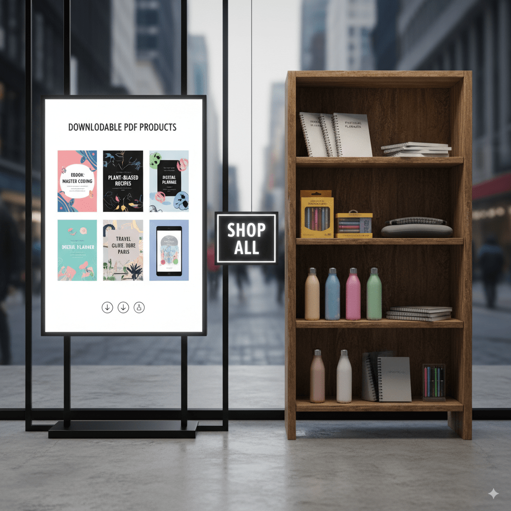 Shop All the PDF Printable and Downloadable Products and Physical&nbsp;Products