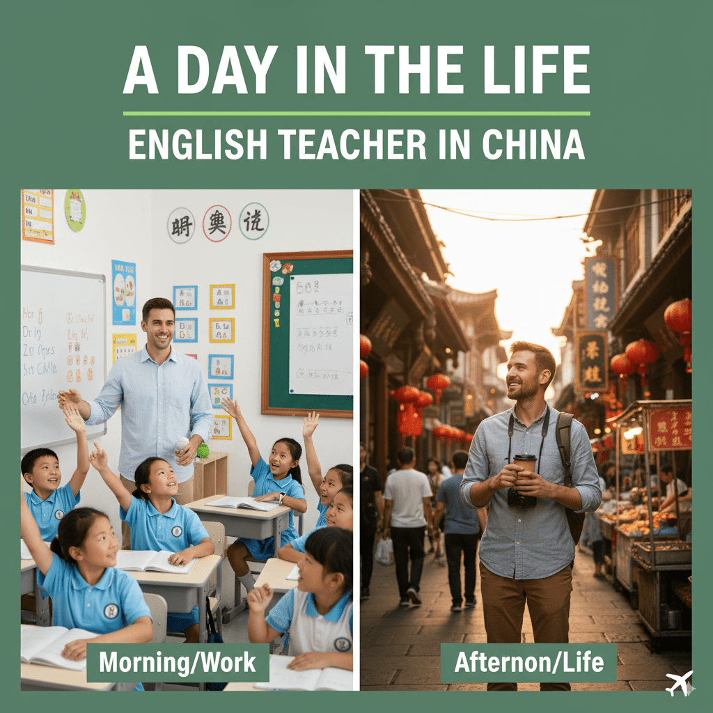 A Day in the Life: English Teacher in&nbsp;China