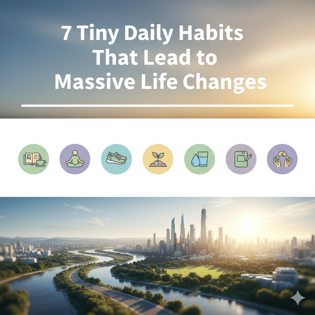 7 Tiny Daily Habits That Lead to Massive Life&nbsp;Changes