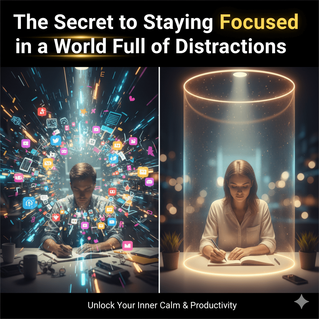 The Secret to Staying Focused in a World Full of&nbsp;Distractions