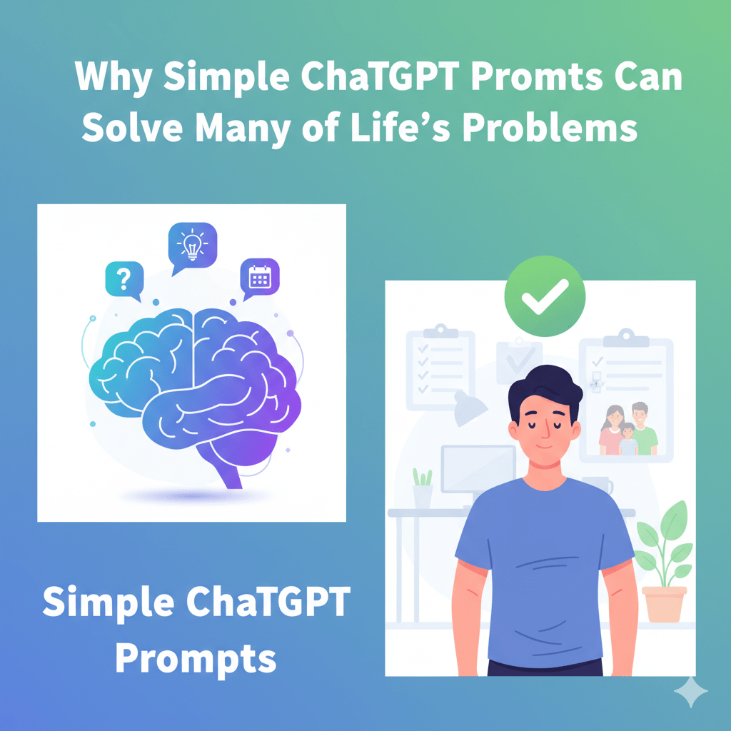 🧠 Why Simple ChatGPT Prompts Can Solve Many of Life’s&nbsp;Problems