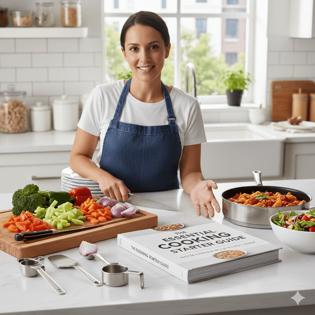 The Essential Cooking Starter Guide: Master Everyday Meals Without&nbsp;Take-Out