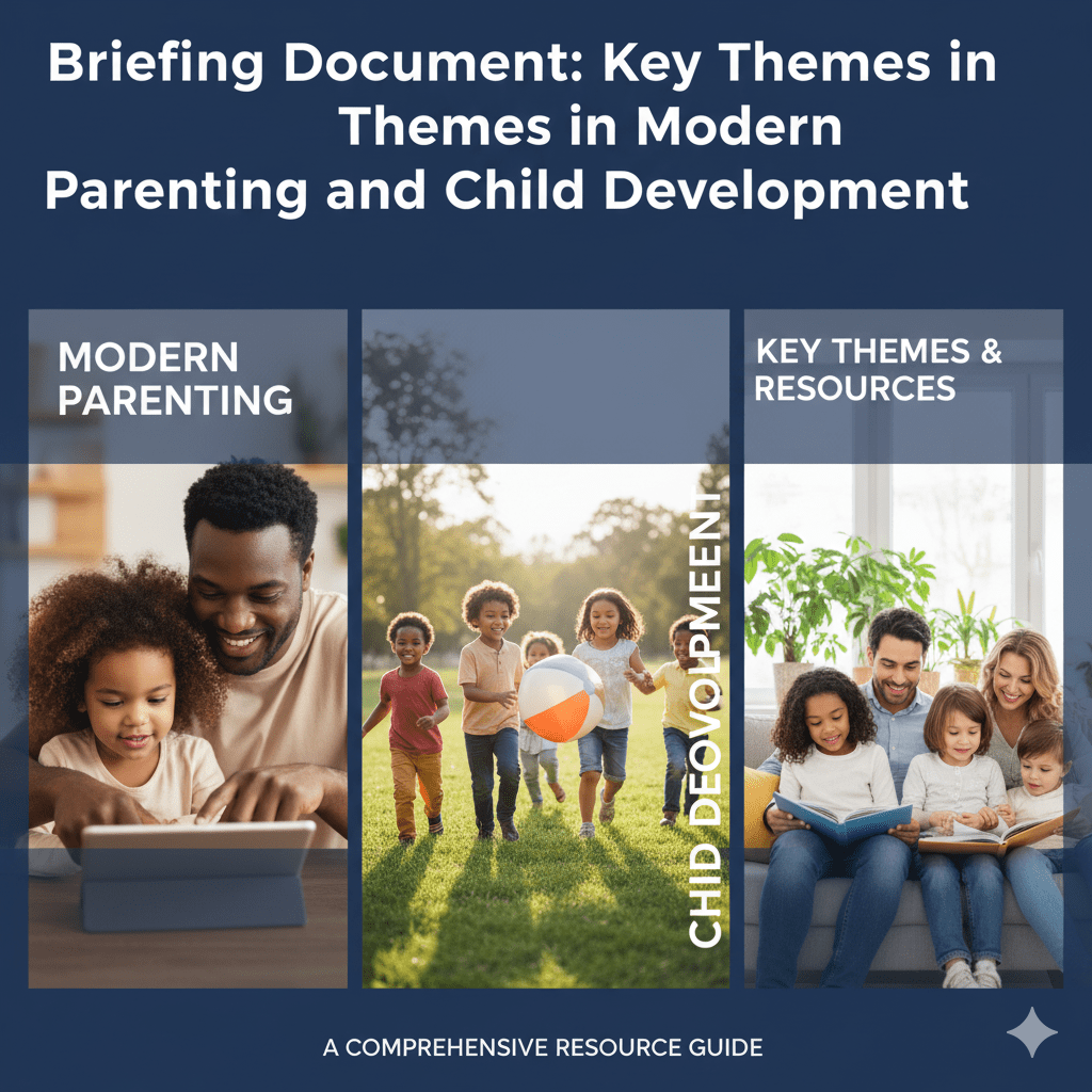 Briefing Document: Key Themes in Modern Parenting and Child&nbsp;Development