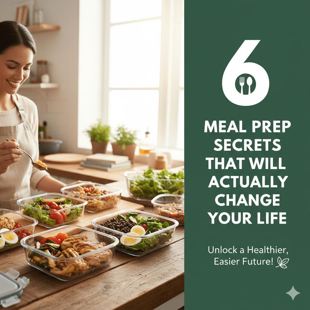 6 Meal Prep Secrets That Will Actually Change Your&nbsp;Life