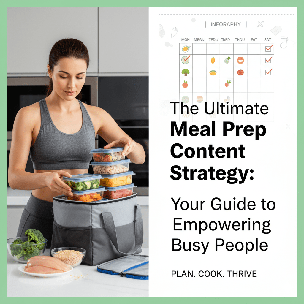 The Ultimate Meal Prep Content Strategy: Your Guide to Empowering Busy&nbsp;People