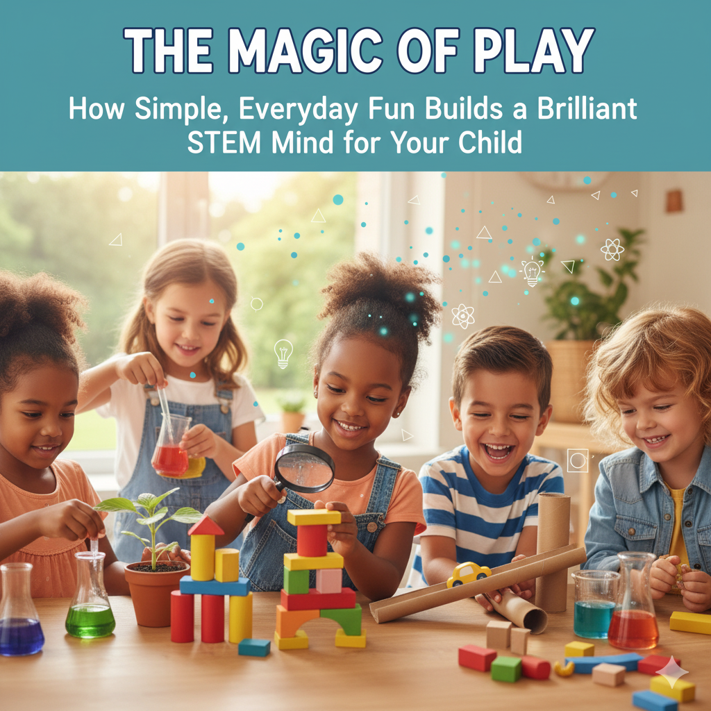 The Magic of Play: How Simple, Everyday Fun Builds a Brilliant STEM Mind for Your&nbsp;Child