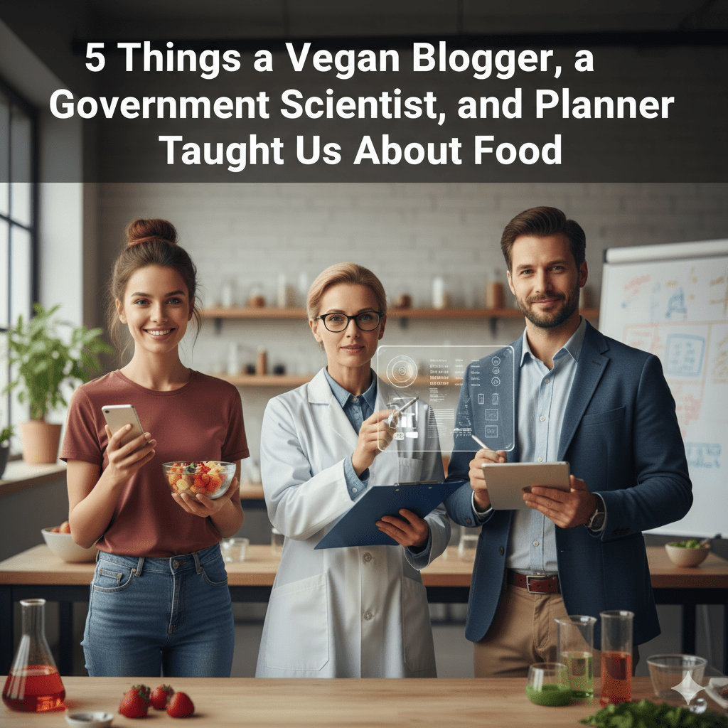 5 Things a Vegan Blogger, a Government Scientist, and a Planner Taught Us About&nbsp;Food
