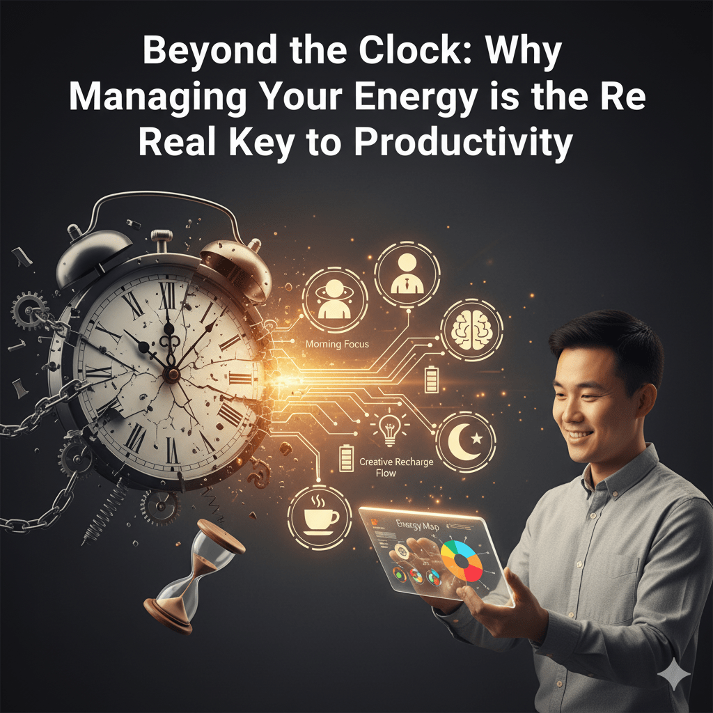 Beyond the Clock: Why Managing Your Energy is the Real Key to&nbsp;Productivity