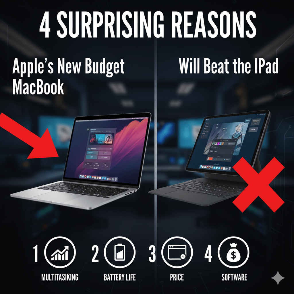 4 Surprising Reasons Apple’s New Budget MacBook Will Beat the iPad