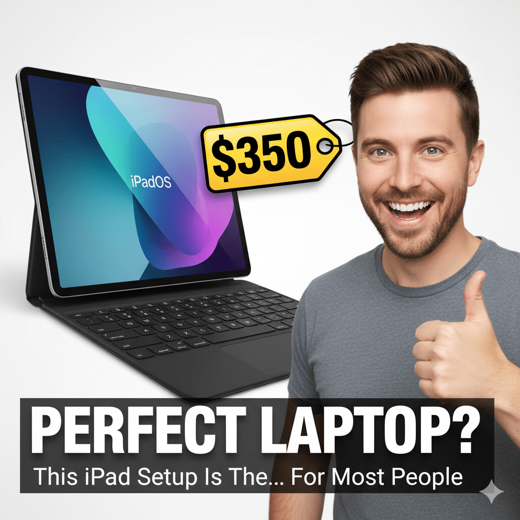 Forget the Rumors: This $350 iPad Setup Makes Chromebooks (and Some MacBooks) Obsolete