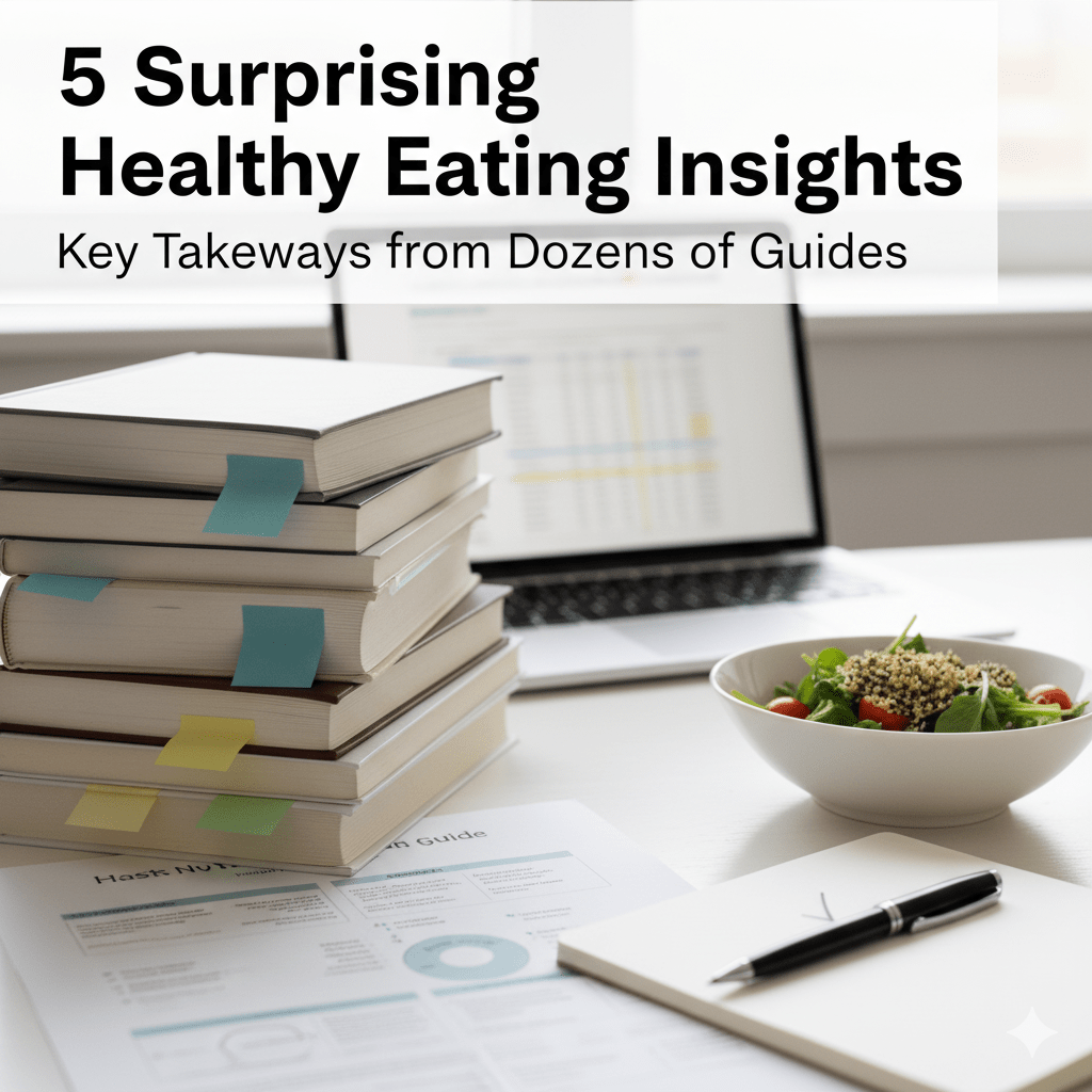 I Analyzed Dozens of Healthy Eating Guides. Here Are the 5 Most Surprising Takeaways.