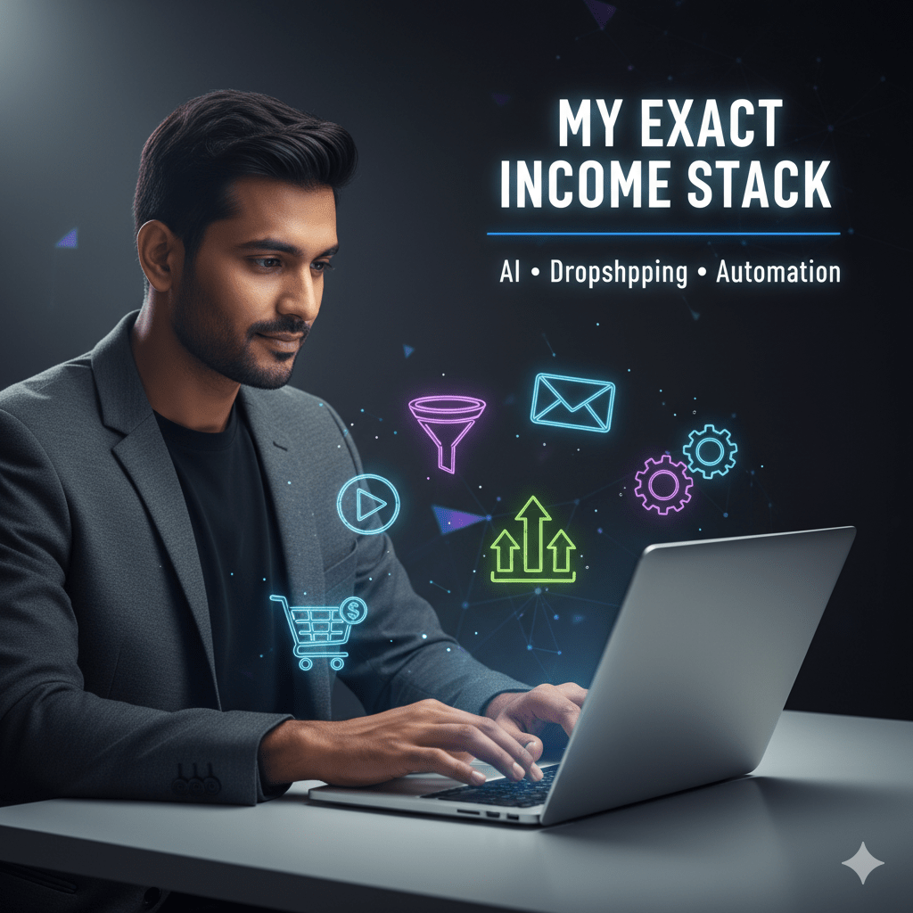 I Built an Online Income System Using ONLY These Tools (No Courses, No Guessing)