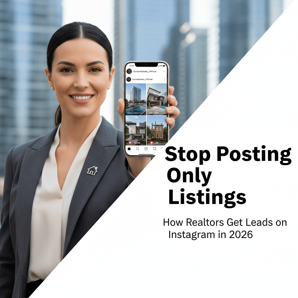Real Estate Agents: Stop Posting Only Listings—Here’s How to Stay Visible, Get Leads & Avoid Realtor Slumps in&nbsp;2026