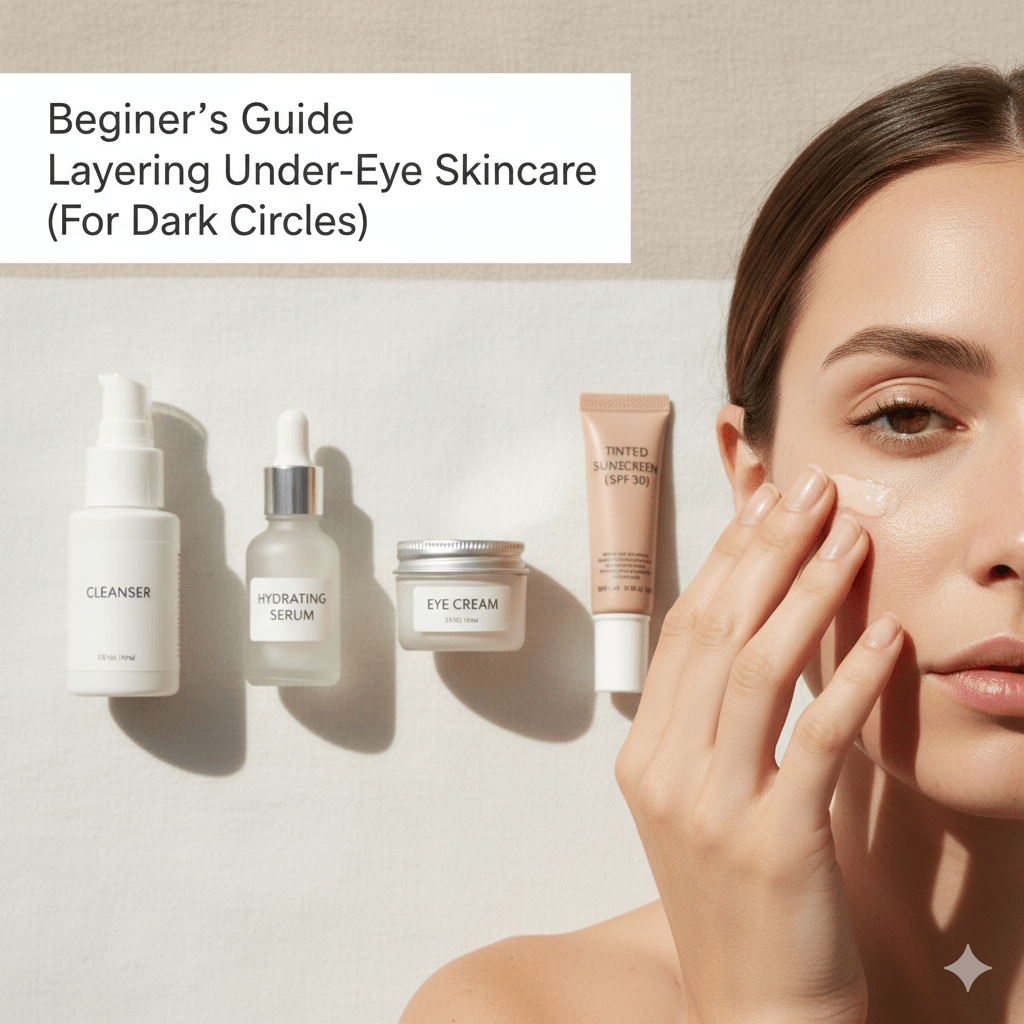 A Beginner’s Guide to Layering Under-Eye Skincare for Dark&nbsp;Circles