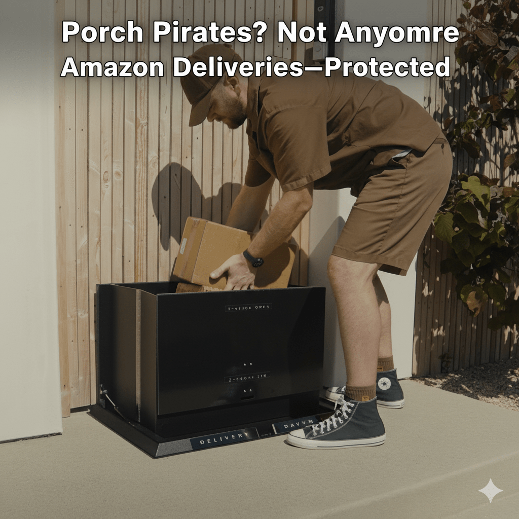 Porch Pirates? Not anymore. How This Smart Doormat Is Quietly Ending Package&nbsp;Theft
