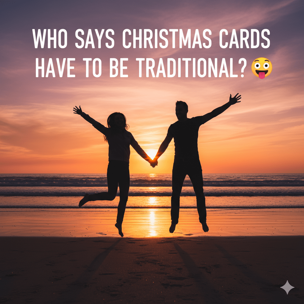Who Says Christmas Cards Have to Be&nbsp;Traditional?