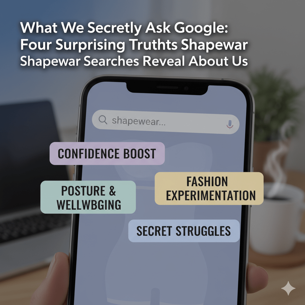 What We Secretly Ask Google: Four Surprising Truths Shapewear Searches Reveal About&nbsp;Us