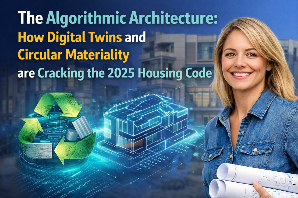 The Algorithmic Architecture: How Digital Twins and Circular Materiality are Cracking the 2025 Housing&nbsp;Code