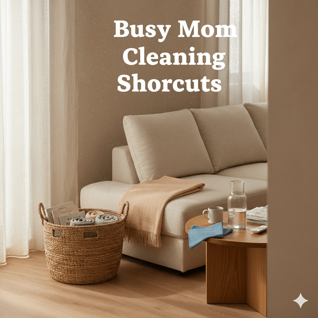 💛 Busy Mom’s Guide to a Cleaner Home—Without Spending Your Whole Day&nbsp;Cleaning