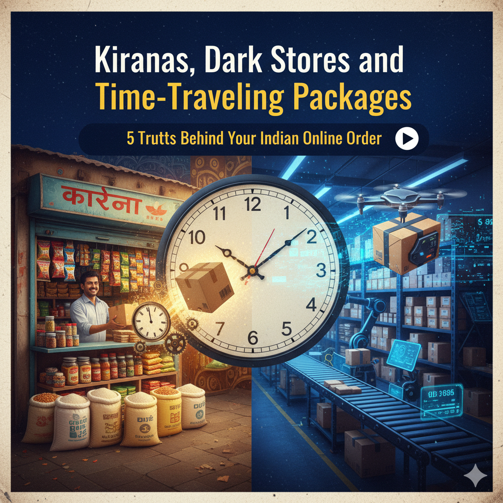 Kiranas, Dark Stores, and Time-Traveling Packages: 5 Truths Behind Your Indian Online&nbsp;Order