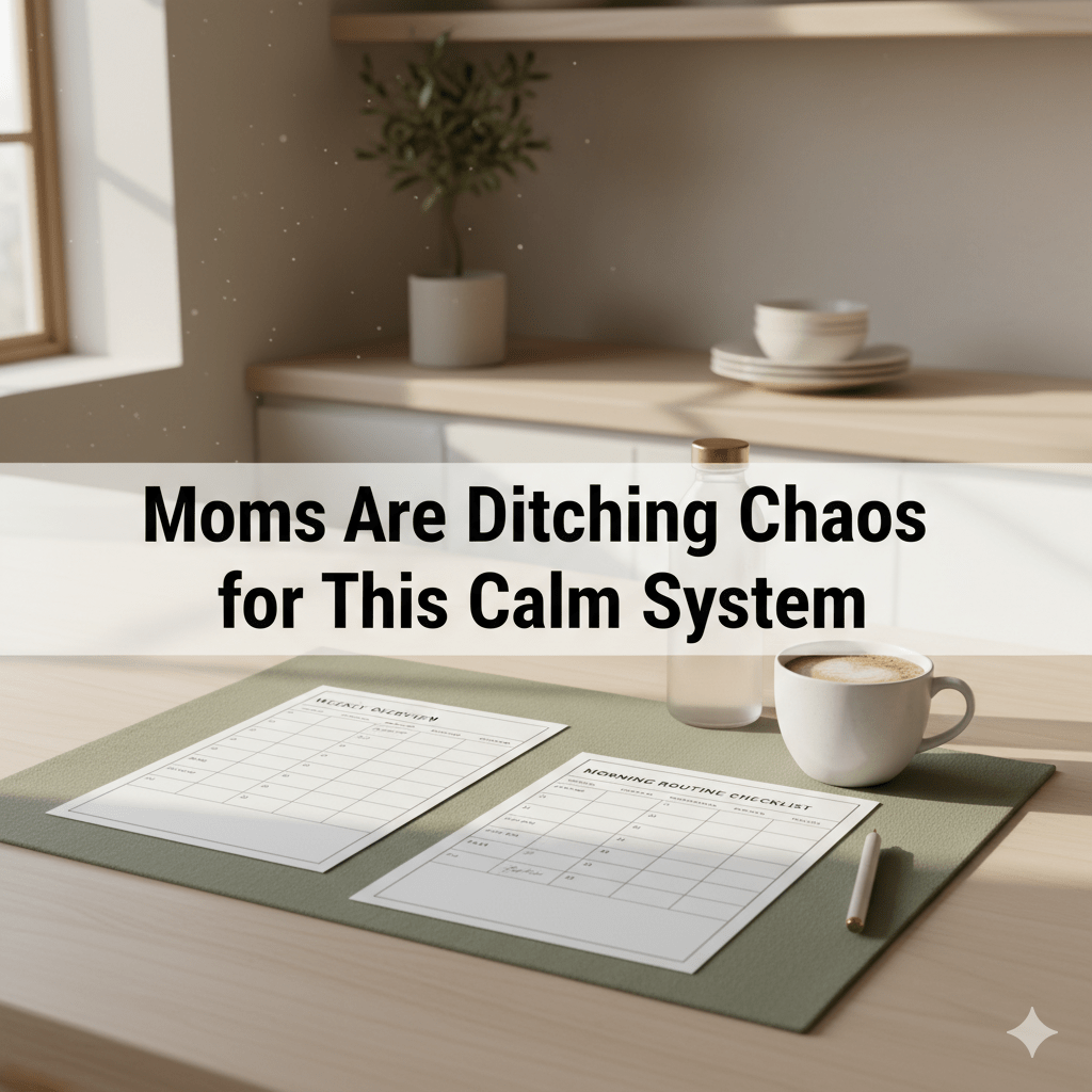 Why Moms Are Quietly Switching to This “Calm System” Instead of Yelling, Rushing, or Burning&nbsp;Out
