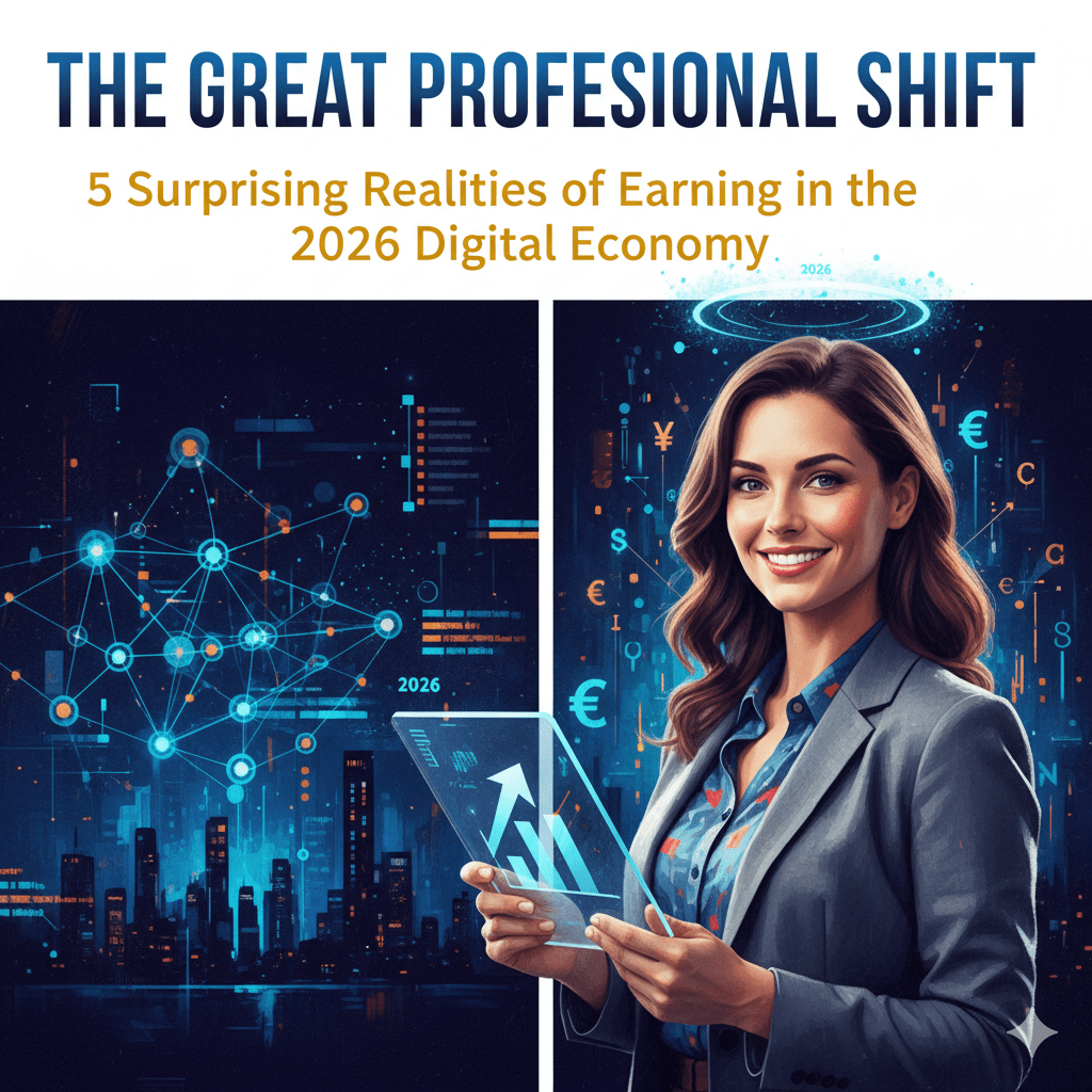 The Great Professional Shift: 5 Surprising Realities of Earning in the 2026 Digital&nbsp;Economy