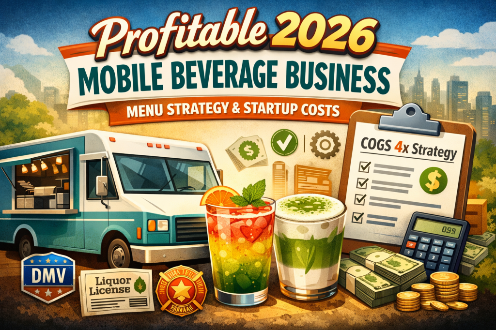 Designing a Profitable 2026 Mobile Beverage Business: Menu Engineering, Startup Economics, and Regulatory Strategy