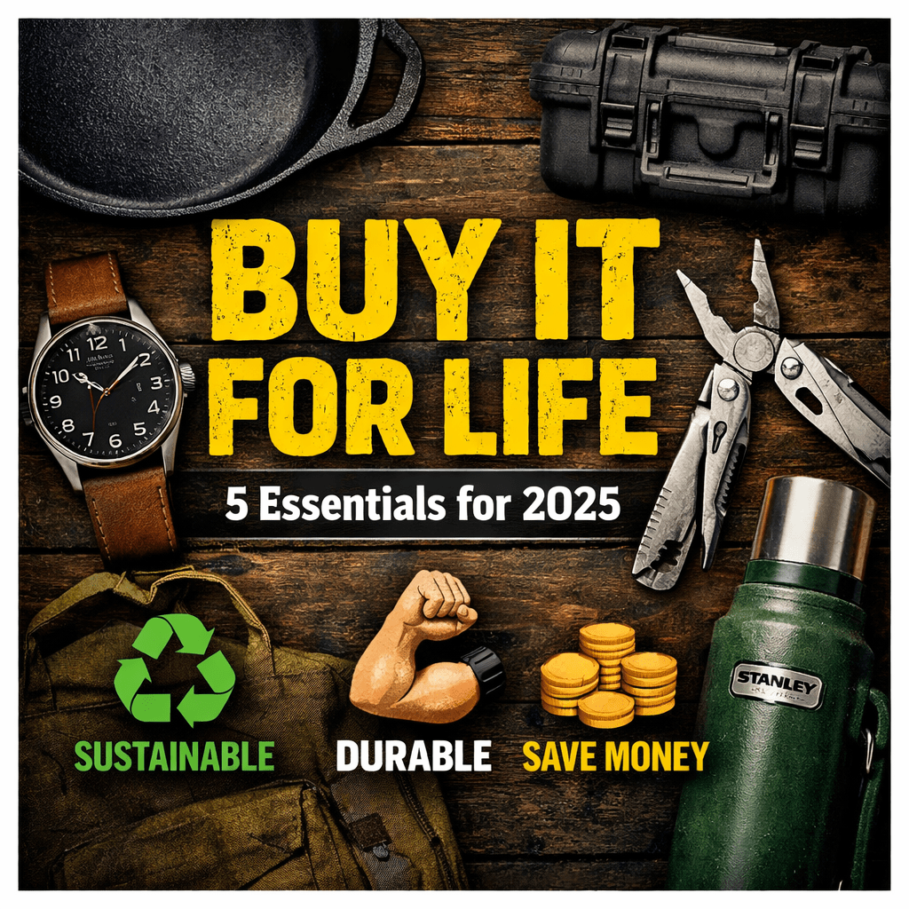 The Antidote to Planned Obsolescence: Why the “Buy-It-For-Life” Philosophy is the Ultimate Act of Consumer Rebellion