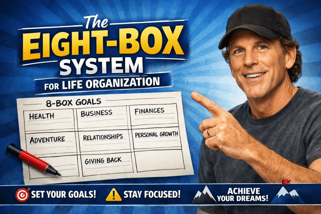 Why Your Life Belongs on a Single Sheet of Paper: The Power of the 8-Box Method