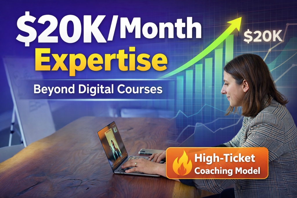 Why the $20k/Month “Course Model” is Dead (And What’s Replacing It)