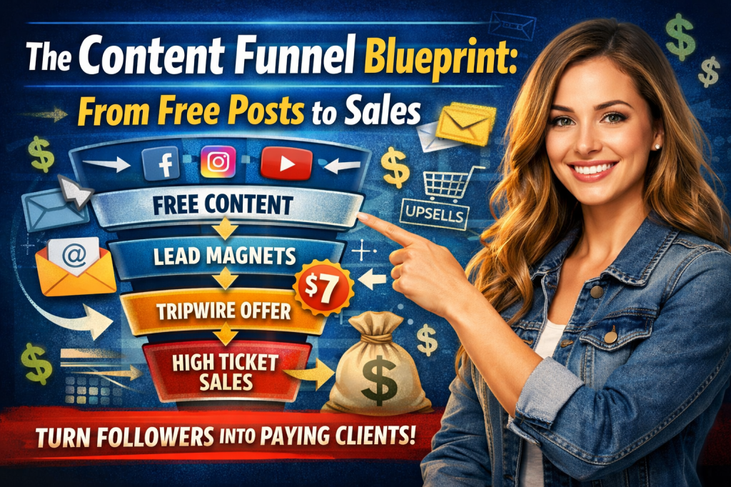 The $300-a-Day Blueprint: How to Turn Social Media “Shouting” into a Profitable Content Funnel
