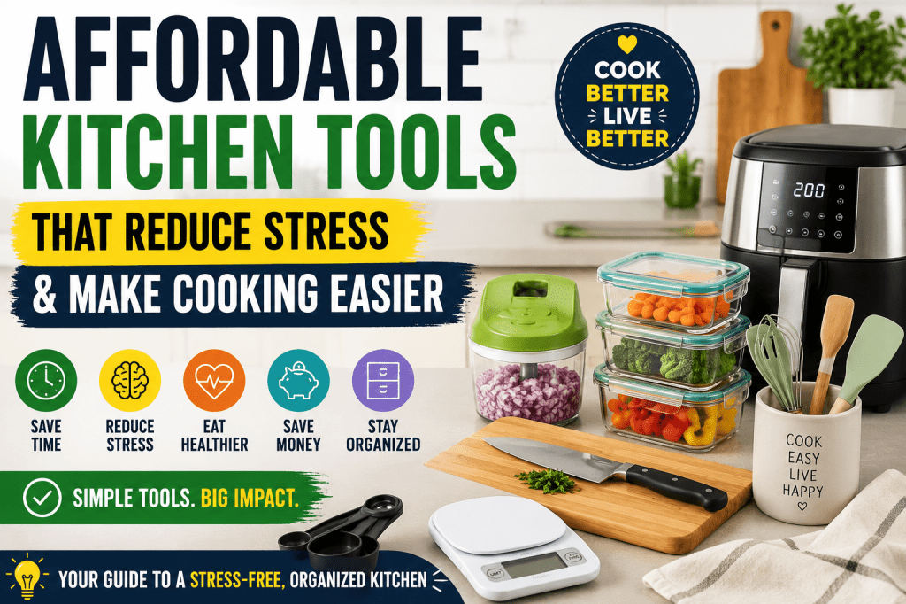 Affordable Kitchen Tools That Reduce Stress and Make Cooking&nbsp;Easier