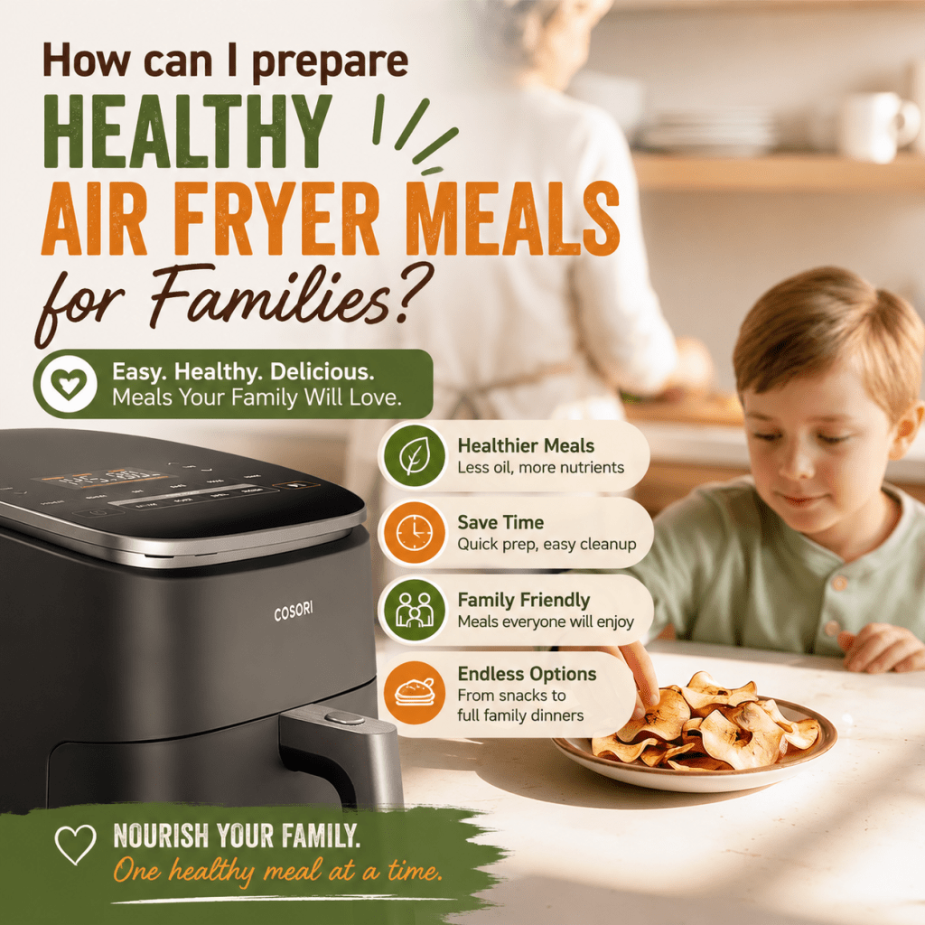 Healthy Air Fryer Meals for Families: Easy, Delicious Recipes Everyone Will&nbsp;Love