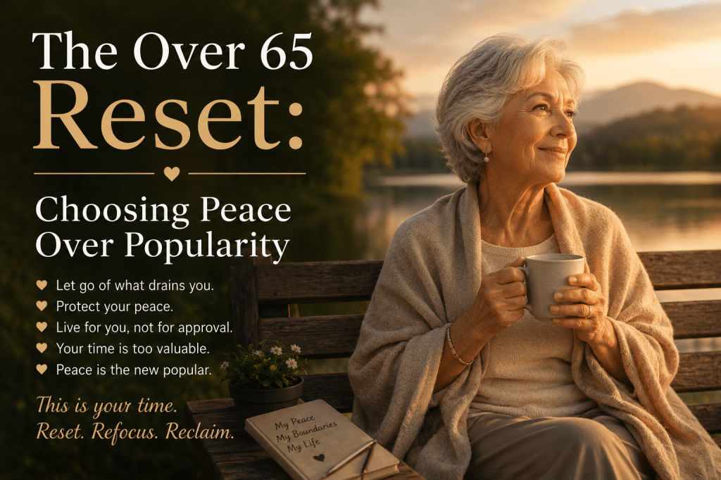 Why I Stopped Chasing People at 65: The Radical Power of Choosing Peace Over&nbsp;Popularity